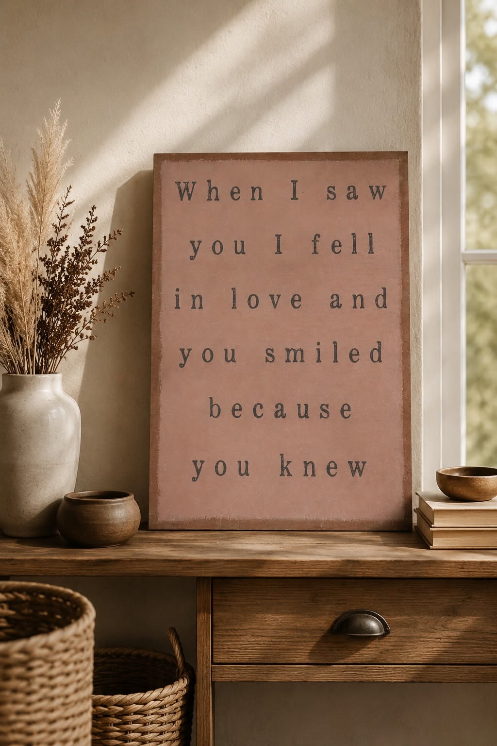 I fell in love